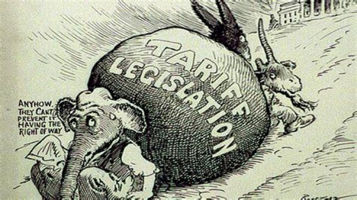 Why were high tariffs a cause of the Great Depression?